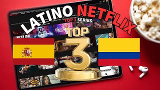 TOP 3  MEILLEURS SERIES ESPAGNOLLATINO SUR NETFLIX [upl. by Bayer]