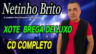 XOTE BREGA DE LUXO NETINHO BRITO AS MELHORES CD COMPLETO 2023 [upl. by Harak]