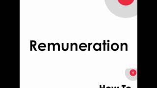 How to Pronounce Remuneration  Pronunciation of Remuneration [upl. by Yelsnya377]