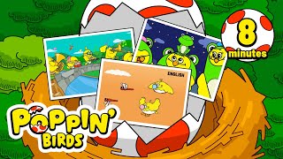 Akatonbo  More Nursery Rhymes amp Kids Songs  POPPIN BIRDS [upl. by Oine]