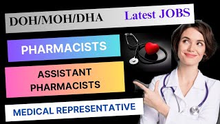 DHA DOH MOH PHARMACISTS  DrRazziq 237  UAE amp Gulf Region  DAILY MEDICAL JOBS pharmacists jobs [upl. by Norse]