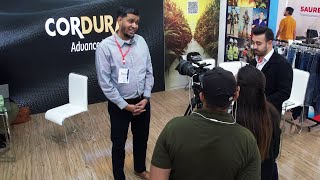 Oguzhan and Taqerrub INVISTA about its CORDURA® fabric technologies at IGATEX 2024 [upl. by Clementis]