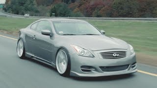 Infiniti G37 on 20 Vossen VVSCV4 Concave Wheels  Rims [upl. by Ahseiyn]