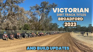 VICTORIAN DIRT TRACK TITLES AND BUILD UPDATES [upl. by Akisej815]