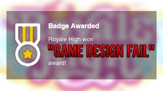 How Royale High FAILED Its Own Game Design [upl. by Luella504]