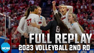 Nebraska vs Missouri 2023 NCAA volleyball second round  FULL REPLAY [upl. by Tremml451]