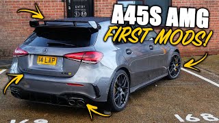 FIRST MODIFICATIONS to my A45S AMG [upl. by Ma]