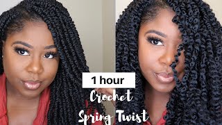 Easy Crochet Spring Twist in 1 Hour  Janet Collection [upl. by Nepean821]