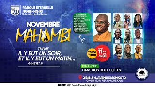 🔴LIVE  NOVEMBRE MAHOMBI 2024  Jour 2 Mardi 12 Nov 2024 [upl. by Immak]