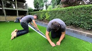 How to install artificial grass [upl. by Rea]