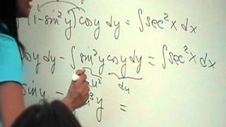 Examples of Exact Separable and Homogeneous Equations [upl. by Mchugh]