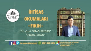 Dr Ozat SHAMSHIYEV  Fiḳhu’l Buyû´  34 Akreditif Sözleşmelerinde Karşılıklı Vaatleşme [upl. by Eresed]