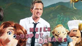 NEIL PATRICK HARRIS dreams THE RESTAURANT  Neils Puppet Dreams [upl. by Ahsiener]