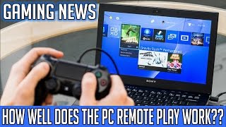 GAMING NEWS PS4 Remote Play Does Not Support 1080p [upl. by Arramahs701]