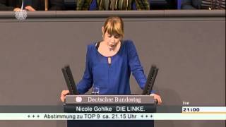 Nicole Gohlke DIE LINKE Bolognaprozess muss dringend reformiert werden [upl. by Yevette]