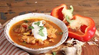 Chicken Fajita Soup Recipe  Episode 1195 [upl. by Ronoh]