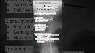 Croup laryngotracheitis [upl. by Rohpotsirhc495]