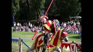 Jousting  Hever Castle [upl. by Papagena]