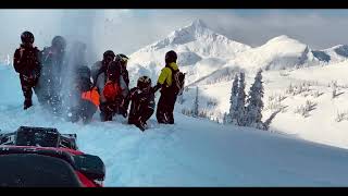 International snowmobiling day 2023 sled Sicamous film festival [upl. by Azmuh217]