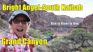 Grand Canyon Rim to River to Rim Bright Angel amp South Kaibab [upl. by Grail]