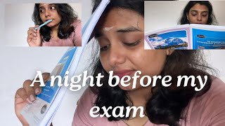 A night before my examstudy vlogMalayalamexam dayDeechu talks [upl. by Sivahc]