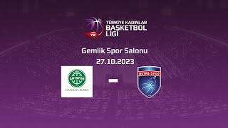 Danilos Pizza Bursa Ant Spor  Botaş Gelişim TKBL 7Hafta [upl. by Arayk145]