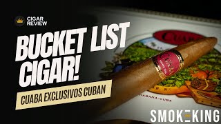 Cuaba Exclusivos  Cuban Cigar Review [upl. by Abbe288]