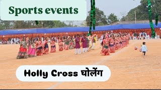 Sports Events 2024Holly Cross Gholeng Dance video 💃🕺 [upl. by Assyn]