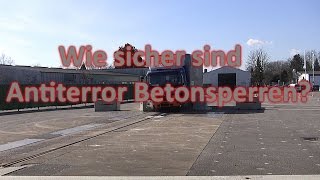 quotWie sicher sind Antiterror Betonsperrenquot MDRUmschau 11042017 [upl. by Nohtiek]