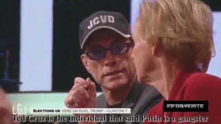 Action Star JeanClaude Van Damme Exposes New World Order Globalists on Live TV [upl. by Ynohtnaleahcim]