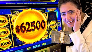 LifeChanging Money Won in Vegas Biggest Jackpot On Dragon Link [upl. by Yadroc]