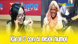 Karol G tiene unos apuntes muy charros mor [upl. by Anirat808]