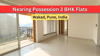 Nearing Possession 3 BHK Apartmemts  Wakad Pune India   91 7420923928 [upl. by Oine]