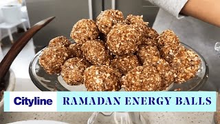 A Ramadanready energy boosting date balls recipe [upl. by Aivil]