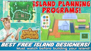 BEST ACNH Island PLANNING PROGRAMS for the Animal Crossing New Horizons UPDATE Free ISLAND DESIGNER [upl. by Lustick]