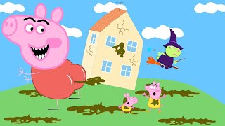 What Happened To Peppa On The Mountain Peppa Pig Funny Animation [upl. by Eltsyrk414]