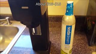 How To Replace the CO2 Cylinder in a SodaStream DIY [upl. by Yrahca123]