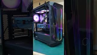 COOLER MASTER MB540 GAMING PC BUILD  i712700K  RTX 3080 Ti  CORSAIR DOMINATOR 32GB 5600MHz DDR5 [upl. by Fornof913]