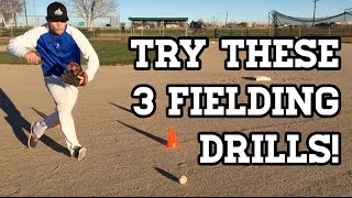 3 GREAT Baseball Fielding Drills for Youth Players [upl. by Ueihtam387]