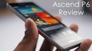 Huawei Ascend P6 Slimmest Smartphone in the World  618mm Review [upl. by Eitirahc]