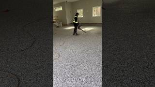 Epoxy floor coating contractor epoxy DonCynique [upl. by Eerak]