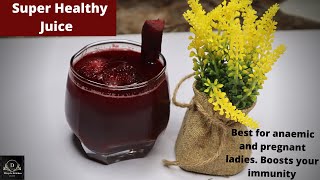 How to Make Beetroot Juice  Super Healthy Beetroot Juice Drink  Immunity Booster  Divyaz Kitchen [upl. by Winona]