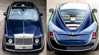 Rolls Royce Sweptail Official Video WOW 12 Million Bespoke Rolls Royce Phantom 2018 CARJAM [upl. by Ahseela45]