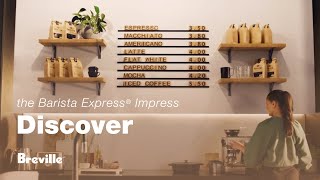 The Barista Express® Impress  The allinone espresso machine that’s sure to impress  Breville USA [upl. by Nevetse]