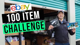 Start the 100 Item eBay Challenge Now Part 1 [upl. by Naujad]