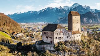 Schloss Sargans Kanton St Gallen Schweiz [upl. by Otis]