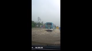 Mumbai Rain  Waterlogging  Sion Panvel Road [upl. by Artemis]