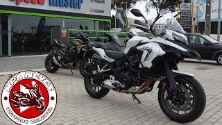 Apresentação e teste da Benelli trk 5022021 [upl. by Aliahs747]