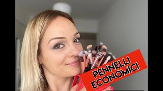 Ecco i pennelli economici [upl. by Kimberlee]