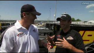 Marcos Ambrose Interviews Tad Geschickter [upl. by Terej]